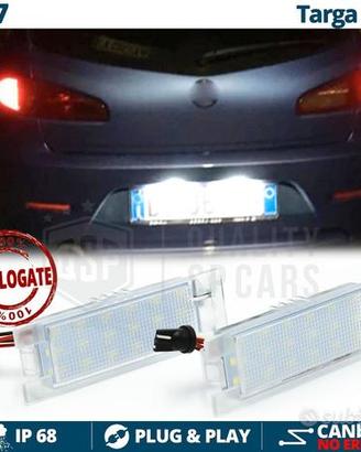 Placchette Luci Targa FULL LED Alfa Romeo 147 CANb