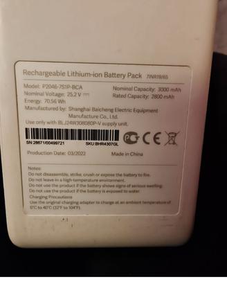 Xiaomi G20 Aspirapolvere