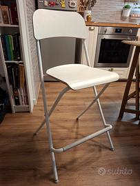 coppia sgabelli pieghevoli IKEA 
