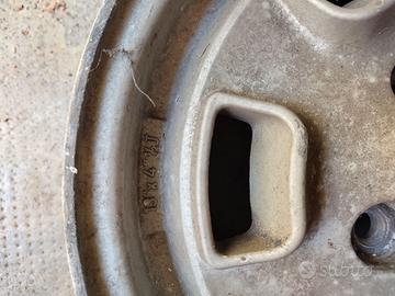 5 cerchi epoca lega Cromodora fiat 13"