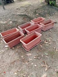 Sette vado in PVC  rettangolari 
