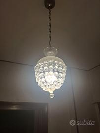 Lampadario in cristallo
