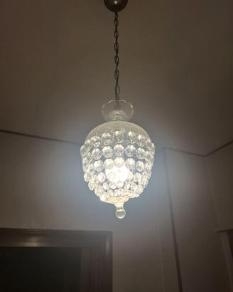 Lampadario in cristallo