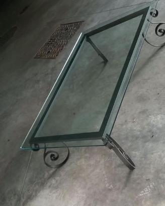 Tavolino ferro battuto