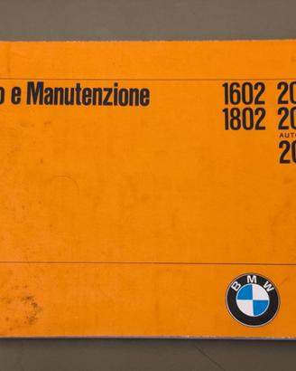 Libretti uso e manutenzione BMW 02 Touring 1971