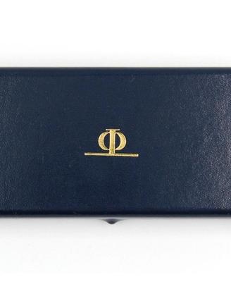 Scatola Baume & Mercier Vintage Blu Elegante