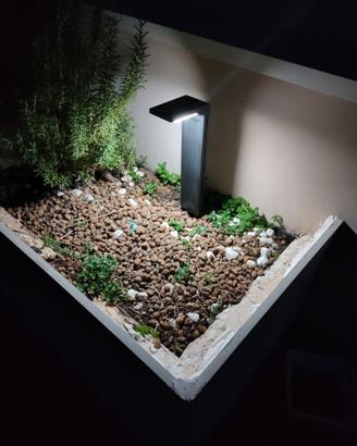 Luce Faro da giardino con Pannello Solare ☀️🔋🌳