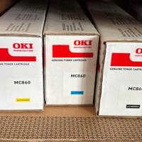 Toner laser originale oki MC860 giallo