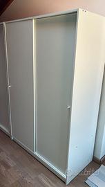 Armadio IKEA KLEPPSTAD Ante Scorrevoli Bianco