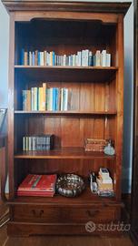 Libreria  in stile indiano in legno massiccio