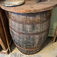 Tavolino mezza botte