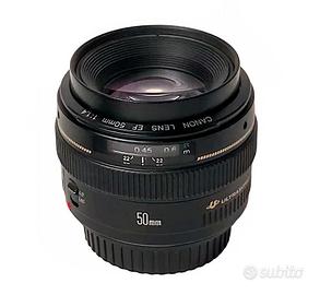 Obiettivo Canon EF 50mm f/1.4 USM – Autofocus