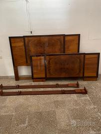 letto  matrimoniale vintage