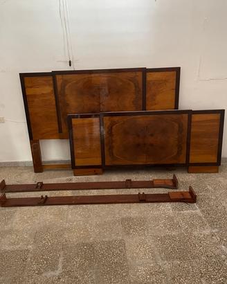 letto  matrimoniale vintage