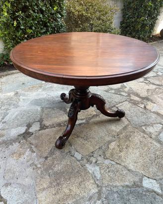 Tavolo antico in noce - fine '800