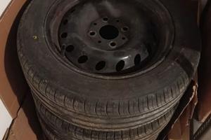 4 gomme+ cerchi fiat seicento