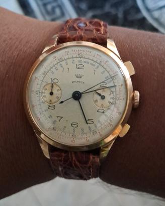 Raro Cronografo Vintage Prince  (Calibro Landeron)