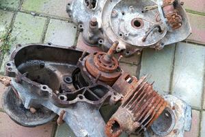 coppia di carter vespa piaggio 125 vna1m vna