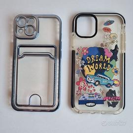 Cover iPhone 11 Pro Trasparente Slot Porta Carta