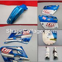 KIT PLASTICHE TM RACING MX 125 1999 2000 MX125 200