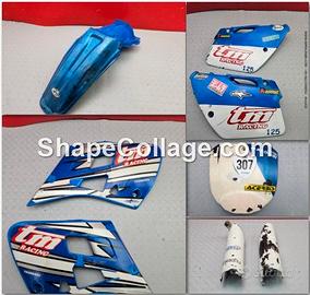 KIT PLASTICHE TM RACING MX 125 1999 2000 MX125 200