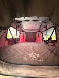 Tenda da tetto vickywood balsa light 140+ cabinet