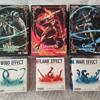 3 figure MAGIC KNIGHT RAYEARTH - NUOVE SIGILLATE 