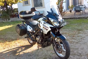 Suzuki V-Strom 650 del 2010.