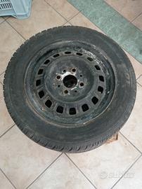 Coppia ruote complete Dunlop 135/80 R13 