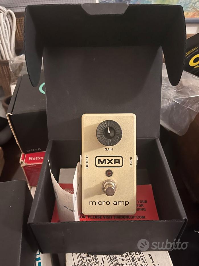 Alimentatore Sostitutivo 9V Per Pedale Effetto MXR Micro Amp M133