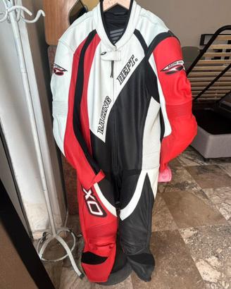 Tuta moto in pelle intera axo