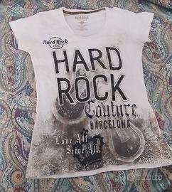 T-Shirt Hard Rock Cafè Barcelona + Ciondolo/Charm