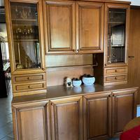 Sala cucina in legno