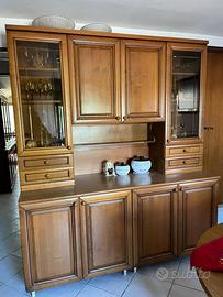 Sala cucina in legno