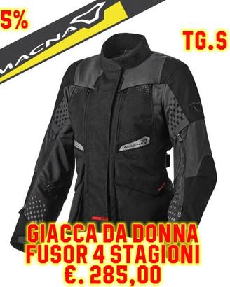 GIACCA DA MOTO MACNA FUSOR RIFLETTENTE TG.M
