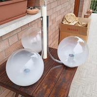 lampadario anni 80/o solo sfere