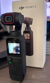DJI Pocket 2 con MicroSD 128GB come nuova