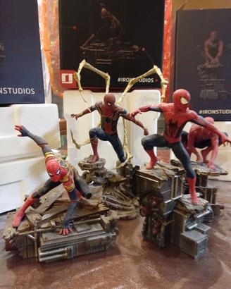 Iron studios spiderman SET