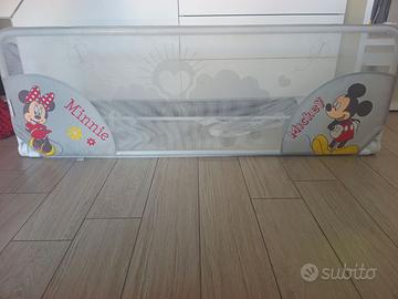 Barra di protezione anticaduta letto