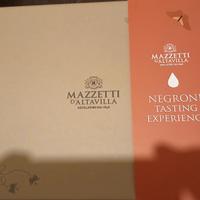 Mazzetti negroni tasting experience