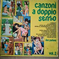 Vinile "Canzoni a doppio senso"