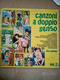 Vinile "Canzoni a doppio senso"