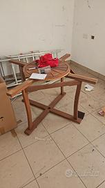 tavolo da giardino in legno tek 