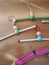 grucce vintage ometti appendiabiti 