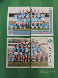 Figurine Napoli Scudetti Maradona Panini