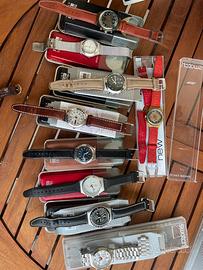 9 orologi swatch usati