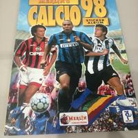 Album figurine Calcio Merlin's 1998 con 85 figurin
