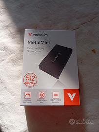 Verbatim Metal Mini 512gb Ssd Portatile Esterno