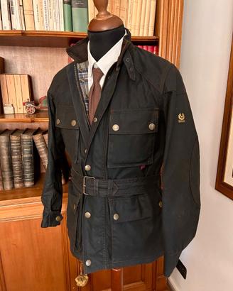 Giacca Belstaff biker vintage wax cotton size S