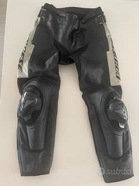 Pantaloni  tuta in pelle moto Dainese
